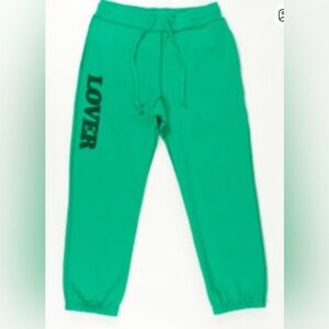 Rare authentic BIANCA CHANDON green Lover SWEATPANTS pants s small men women’s
